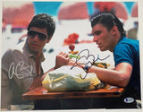 Al Pacino & Steven Bauer Signed Autographed 11x14 Photo Scarface Beckett BAS COA