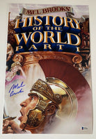 Mel Brooks Signed The History of the World Part 1 11x17 Movie Poster Beckett COA