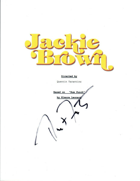 Robert Forster Signed Autographed JACKIE BROWN Full Movie Script COA VD