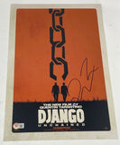 Quentin Tarantino Signed Django Unchained 11x17 Movie Poster Beckett COA