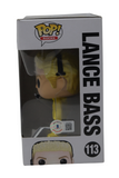 Lance Bass Signed Autograph Nsync Funko Pop Rocks #113 Figure Beckett COA