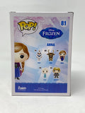 Kristen Bell Signed Funko Pop Frozen Anna #81 Disney Autograph Beckett COA