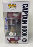 Dustin Hoffman Signed Autograph Funko Pop Captain Hook Villians Beckett COA