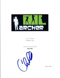 Chris Parnell Signed Autographed ARCHER "Training Day" Episode Script COA VD
