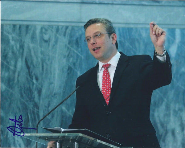 Alejandro Garcia Padilla Signed Autographed 8x10 Photo Governor of Puerto Rico 4