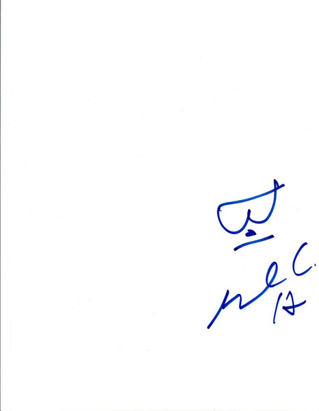 Anders Holm Signed Autographed Hand Drawn Sketch Workaholics COA VD