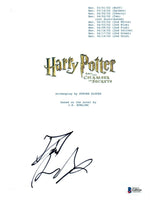 Daniel Radcliffe Signed HARRY POTTER AND THE CHAMBER OF SECRETS Script BAS COA