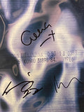 New Order Band Signed Autograph Brotherhood Vinyl Record Album Cover x3 ACOA COA