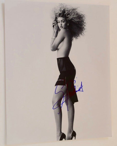 Gigi Hadid Signed Autographed 11x14 Photo Hot Sexy Model COA VD