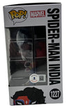 Karan Soni Signed Funko Pop Spider-Man India 1227 Spider-Verse Autograph BAS COA