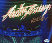 Antiserum Signed Autograph 8x10 Photo Mikey Schumer EDM DJ Trippy ACOA COA