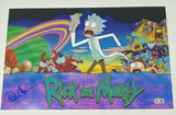 Dan Harmon Signed Autograph 12x18 Poster Photo Rick & Morty Creator Beckett COA