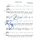 Billy Porter Signed Autographed Kinky Boots Land of Lola Sheet Music Page COA