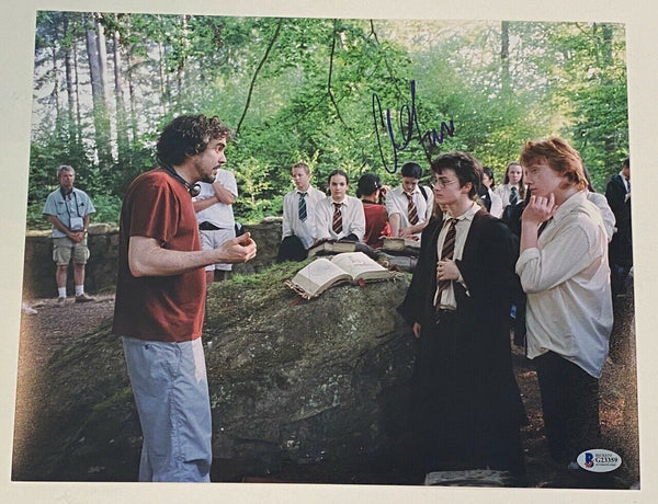 Alfonso Cuaron Signed Autographed 11x14 Photo HARRY POTTER Director Beckett COA
