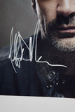 Jeffrey Dean Morgan Signed Autographed 11x14 Photo Supernatural Beckett BAS COA