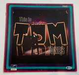 Tom Jones Signed Autographed This Is Tom Jones Record Album LP Cover Beckett COA