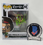 B-Real Signed Autograph Funko Pop As Dr Greenthumb #266 Cypress Hill Beckett COA