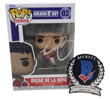 Oscar De La Hoya Signed Autographed Funko Pop #02 Boxing Golden Boy Beckett COA