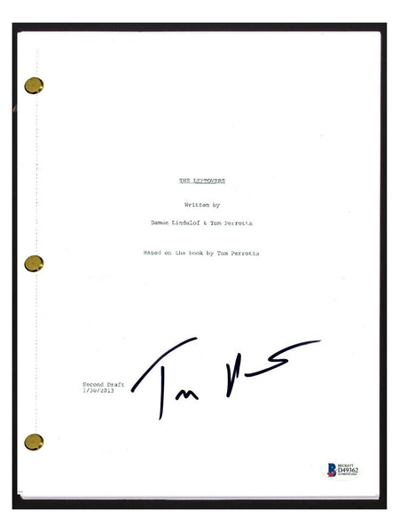 Tom Perrotta Signed Autographed The Leftovers Pilot Episode Script Beckett COA