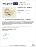 Elvis Costello Signed Autographed Full Size Acoustic Guitar ACOA COA