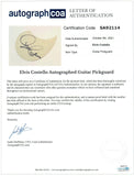 Elvis Costello Signed Autographed Full Size Acoustic Guitar ACOA COA