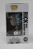 Justin Roiland Signed Funko Pop Rick and Morty Rick 1191 Autograph Beckett COA