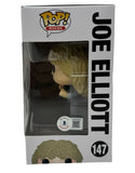 Joe Elliott Def Leppard Signed Funko Pop Rocks #147 Autograph Figure Beckett COA