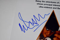 Malcolm McDowell Signed Autograph 11x14 Photo A Clockwork Orange Beckett BAS COA