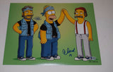 Cheech Marin & Tommy Chong Signed Autographed 11x14 Photo The Simpsons BAS COA