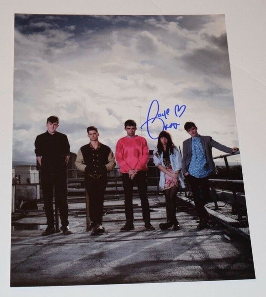 Faye O'Rourke Signed Autographed 11x14 Photo Little Green Cars Singer COA VD
