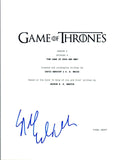 Sibel Kekilli Signed Autographed Game of Thrones S4 E6 Episode Script COA VD