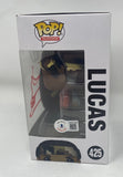 Caleb McLaughlin Signed Autographed Funko Pop Lucas Stranger Things Beckett COA