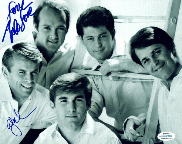 Mike Love & Al Jardine Signed Autographed 8x10 Photo The Beach Boys ACOA COA