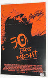 Danny Huston Signed Autographed 30 Days of Night Movie Poster 12x18 Beckett COA