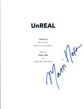 Marti Noxon Signed Autographed UnREAL Pilot Episode Script COA VD