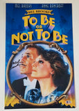 Mel Brooks Signed Autographed TO BE OR NOT TO BE 11x17 Movie Poster Beckett COA