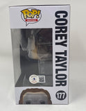 Corey Taylor Signed Autographed Funko Pop Figure Slipknot #177 Beckett Proof COA