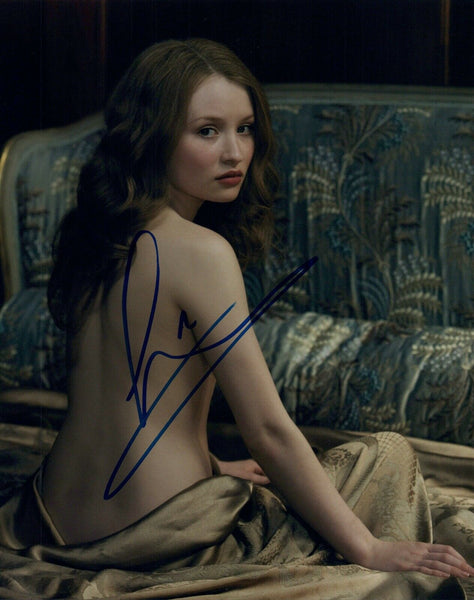 Emily Browning Signed Autograph 8x10 Photo Sucker Punch American Gods COA