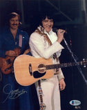 James Burton Signed Autograph 8x10 Photo Elvis Presley Guitarist BAS Beckett COA