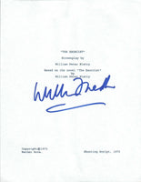 William Friedkin Signed Autograph THE EXORCIST Full Movie Script COA VD