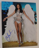 Chanel Iman Signed Autographed 11x14 Photo Hot Sexy SI Swimsuit Model COA VD