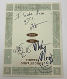 Bright Eyes Signed Forced Convalescence Song Book Conor Oberst Mike Mogis +1 COA
