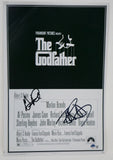 Talia Shire Gianni Russo Signed Autograph The Godfather 12x18 Poster Beckett COA