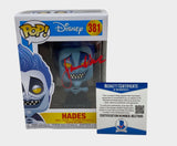 James Woods Signed Autographed Funko Pop Figure Hades Hercules Beckett COA