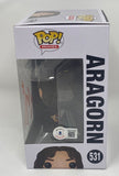 Viggo Mortensen Signed Aragorn The Lord of The Rings Funko Pop 531 Beckett COA