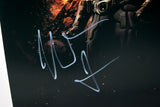 Christian Bale Signed Autograph The Dark Knight Rises 12x18 Poster Photo BAS COA