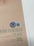 Bernard Rose Signed Autographed Candyman 12x18 Movie Poster Horror Beckett COA