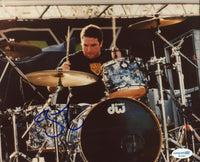 Zach Lind Jimmy Eat World Signed Autograph 8x10 Photo Drummer ACOA COA