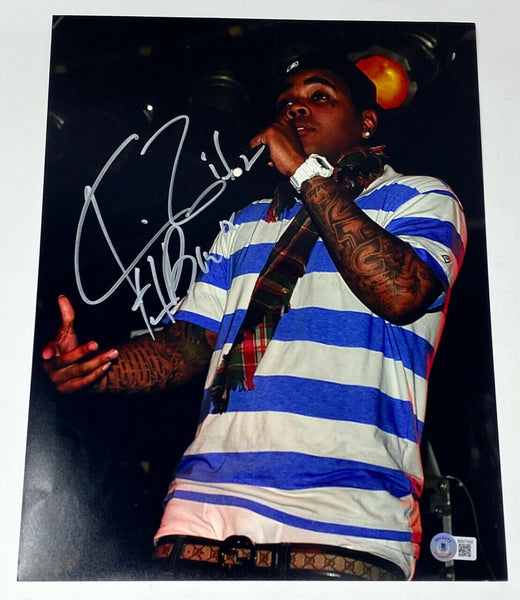 Kevin Gates Signed Autographed 11x14 Photo Hip Hop Rapper Beckett BAS COA