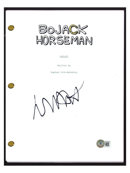 Will Arnett Signed Autographed Bojack Horseman Pilot Episode Script Beckett COA